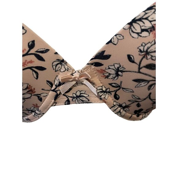 Adrienne Vittadini Pink Floral Bra Size 38DD NWOT - Picture 3 of 11